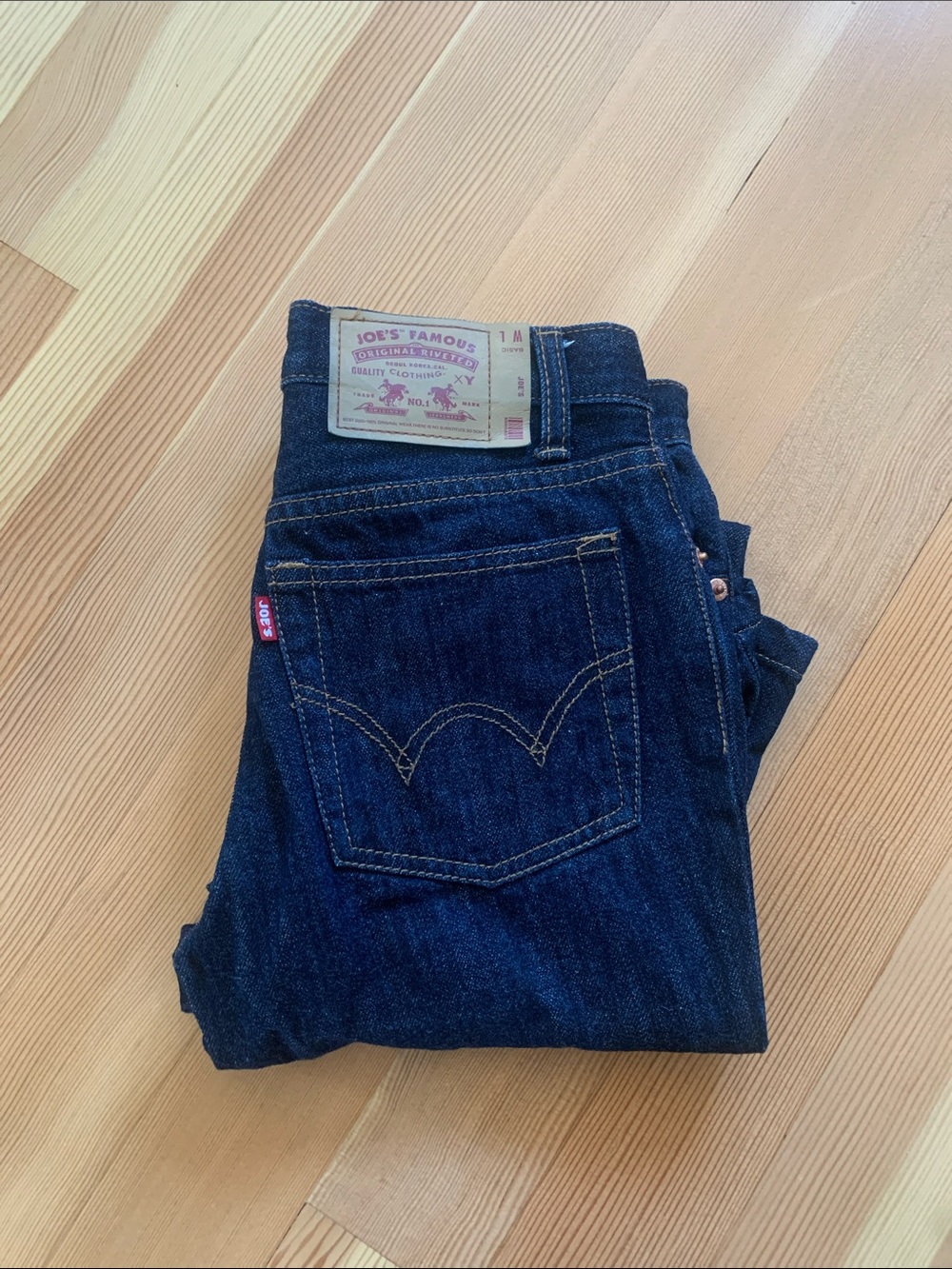 Joe's Jeans Dark Blue Bootcut Denim
